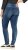 Ulla Popken Decorative Stitched Slim Leg Stretch Fit Jeans Blue Denim - Női Farmer & Nadrágok Nagy Méretekben – Plus Size - 
