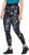 Ulla Popken Quick Drying Celestial Print Sport Leggings Black - Női Farmer & Nadrágok Nagy Méretekben – Plus Size - 