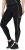 Ulla Popken Neon Seam Quick Drying Performance Leggings Black - Női Farmer & Nadrágok Nagy Méretekben – Plus Size - 