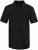 JP1880 702560 Pamut piké galléros póló Fekete - Pólóingek - Galléros Pólók 2XL-8XL - Pólóingek 2XL-8XL