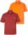 JP1880 Polo Shirts 2-pack Piqué Red Orange - Pólóingek - Galléros Pólók 2XL-8XL - Pólóingek 2XL-8XL