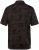 JP1880 Pique with All-over Print Polo Shirt TALL Black - TALL pólóingek - TALL galléros pólók