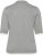 Kaffe Curve Lizzy Contrast Knitted Polo Grey Melange - Galléros pólók - 