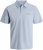 Jack & Jones Brandon Short Sleeve Polo Blue - Pólóingek - Galléros Pólók 2XL-8XL - Pólóingek 2XL-8XL