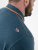 D555 Harvey Pique with Jacquard Collar & Cuffs Polo Teal - Pólóingek - Galléros Pólók 2XL-8XL - Pólóingek 2XL-8XL