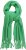 Ulla Popken Trendy Boucle Yarn Fringe Knit Scarf Green - Kiegészítők - 