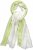 Ulla Popken Ombre Linen Blend Scarf Lime Green - Kiegészítők - 