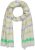 Ulla Popken Glitter Effect Scarf Lime - Kiegészítők - 