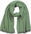 Ulla Popken Two Tone Knit Scarf Sage Green - Kiegészítők - 