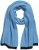 Ulla Popken Two Tone Knit Scarf Light Cornflower - Kiegészítők - 