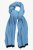 Ulla Popken Two Tone Knit Scarf Light Cornflower - Kiegészítők - 