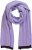 Ulla Popken Two Tone Knit Scarf Lavender - Kiegészítők - 