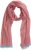 Ulla Popken Thin Stripe Color Contrast Scarf Salsa - Kiegészítők - 