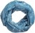 Ulla Popken Patterned Infinity Scarf Blue - Kiegészítők - 