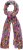 Ulla Popken Pepper Print Scarf Coral - Kiegészítők - 