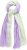 Ulla Popken Fringed Ombre Scarf Pistachio - Kiegészítők - 