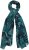 Ulla Popken Leaf Dot Scarf Navy - Kiegészítők - 