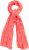 Ulla Popken Lightweight Scarf Coral Pink - Kiegészítők - 