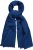 Ulla Popken Pleated Lightweight Scarf Dark Blue - Kiegészítők - 