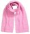 Ulla Popken Ribbed Knit Scarf Dark Pink - Kiegészítők - 