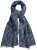 Ulla Popken Smyle Reversible Scarf Navy - Kiegészítők - 