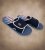 D555 DRAKE Slippers With Velcro Fastening Navy - Férfi cipők 40-52 - 