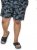 D555 DRAKE Slippers With Velcro Fastening Navy - Férfi cipők 40-52 - 