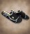 D555 DRAKE Slippers With Velcro Fastening Black - Férfi cipők 40-52 - 