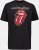 JP1880 Rolling Stones Graphic Band Comfort Fit T-Shirt Black - Pólók - Nagyméretű pólók - 2XL-14XL