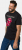 JP1880 Rolling Stones Graphic Band Comfort Fit T-Shirt Black - Pólók - Nagyméretű pólók - 2XL-14XL