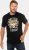 JP1880 Guns N’ Roses Skull Comfort Fit Band T-Shirt Black - Pólók - Nagyméretű pólók - 2XL-14XL