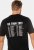 JP1880 Guns N’ Roses Skull Comfort Fit Band T-Shirt Black - Pólók - Nagyméretű pólók - 2XL-14XL