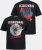 JP1880 Scorpions Blackout Graphic Comfort Fit Band T-Shirt Black - Pólók - Nagyméretű pólók - 2XL-14XL