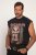 JP1880 Iron Maiden Graphic Comfort Fit Band Tank Top Black - Pólók - Nagyméretű pólók - 2XL-14XL