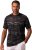 JP1880 QuickDry Graphic Print Tennis T-Shirt Black - Sportruházat - Nagyméretű Sportruházat 2XL-10XL