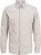 Jack & Jones Breeze Linen Blend Long Sleeve Shirt Crockery - Ingek - Ingek 2XL-10XL