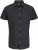 Jack & Jones Breeze Linen Blend Short Sleeve Shirt Black - Ingek - Ingek 2XL-10XL