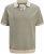 Jack & Jones Ceaston Knit Short Sleeve Sweater Vetiver - Pulóverek & kapucnis pulóverek - Pulóverek & Kapucnis pulóver 2XL-12XL