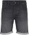 Jack & Jones Rick Con I.K. SHORTS Black Denim - Rövidnadrág - Nagyméretű Rövidnadrág W40-W60
