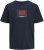 Jack & Jones Hudson Crew Neck T-Shirt Navy - Pólók - Nagyméretű pólók - 2XL-14XL