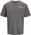 Jack & Jones Hawaii Crew Neck T-Shirt Grey - Pólók - Nagyméretű pólók - 2XL-14XL