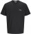 Jack & Jones Almeria Back Print T-Shirt Black - Pólók - Nagyméretű pólók - 2XL-14XL