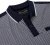 Kam Jeans 5518 Smart Mini Geo-Print Polo Navy - Pólóingek - Galléros Pólók 2XL-8XL - Pólóingek 2XL-8XL
