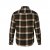 JP1880 Shirt Flannel Long Sleeve Dark Brown TALL - FÉRFIRUHÁZAT MT-6XLT - TALL-méretek