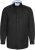 D555 Richard Oxford Ing Hosszú Ujjú TALL Fekete - TALL ingek - 