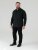 D555 Richard Oxford Ing Hosszú Ujjú TALL Fekete - TALL ingek - 