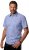 JP1880 Short Sleeve Check Print Traditional Shirt Blue - Ingek - Ingek 2XL-10XL
