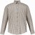 JP1880 Long Sleeve Check Print Traditional Shirt Brown - Ingek - Ingek 2XL-10XL