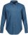 JP1880 Shirt Denim Long Sleeve Blue TALL - FÉRFIRUHÁZAT MT-6XLT - TALL-méretek