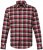 JP1880 Shirt Flannel Checked Long Sleeve Red TALL - FÉRFIRUHÁZAT MT-6XLT - TALL-méretek